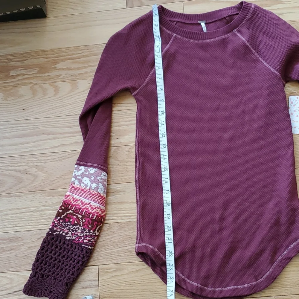 Free People In The Mix Cuff Top